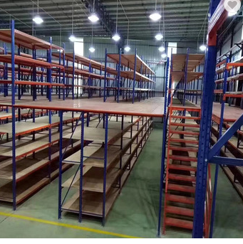 E-commerce small commodity Mezzanine racking storage shelf system