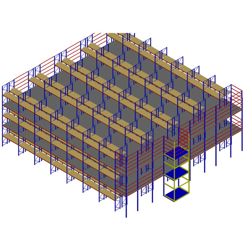 mezzanine floor racking system