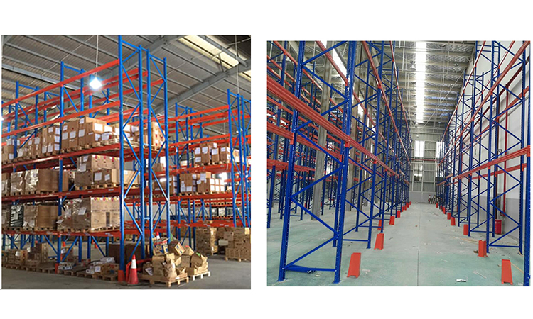 power coating warehouse rack