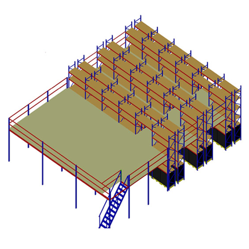 stable steel mezzanine rack