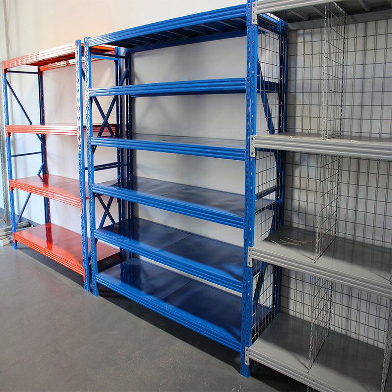 warehouse metal racks