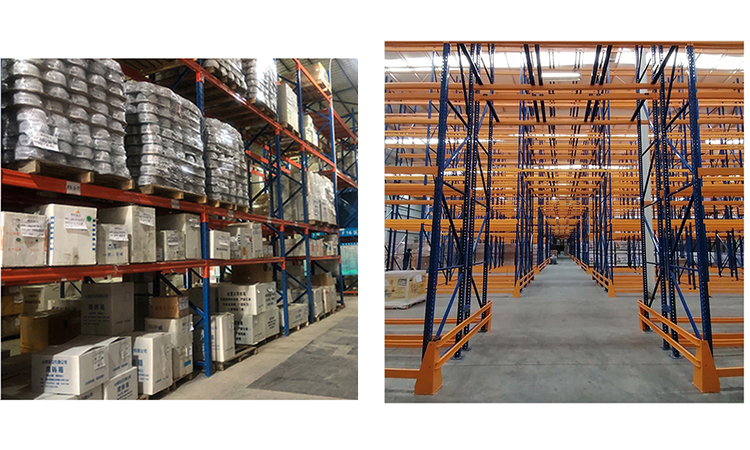 warehouse storage pallet racks